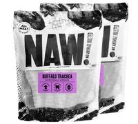 NAW Buffalo Trachea For Dogs, 6 Chews (2 Packs of 3), Premium Trachea Dog Chews Made From 100% Natural Buffalo To Support Healthy Dental Hygeine