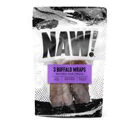 NAW Buffalo Wraps Dog Treats - Pack of 3