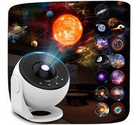 Nawchedo Galaxy Projector, 13 in 1 Home Planetarium Galaxy Projector for Bedroom, Star Projector Galaxy Light with Timer, Adjustable Focus