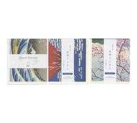 Nawrap Printed Dishcloths - Set of 3 - Mt. Fuji Designs - The Great Waves + Red Fuji + Kisho, Nishiizu - Katsushika Hokusai, Kawase Hasui - Made in Japan