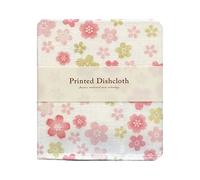 Nawrap Printed Japanese Dishcloth, Soft, Durable and Absorbent, Sakura, Made in Japan