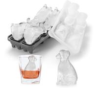 Nax Caki Golden Retriever Dog Ice Cube Mold Fun Shapes, Golden Retriever Gifts for Women, Cute Large Craft Ice Mold, Big Dog Ice Cube Trays for Whiskey Cocktails Bourbon