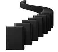 NaXew Padded Envelopes A4, with Easy Peel & Seal Poly Bubble Mailer Bags Postal Wrap Envelope Cushioned Protective Packaging 220 x 340 (Black A4, 20pcs)