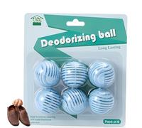 NAXIXI 5PCS Shoe Deodorizer Balls,Shoe Odour Eliminator & Air Freshener,Long Lasting Foot Deodorant for Football Shoes & Trainers, Shoe A/ir Fresh/ener Remo/ver Set (Oceanic Flavor)