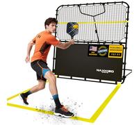 NaxKizo 7x7 FT Pickleball Rebound Net, Pickleball Net for Dinks Volleys Hits Training, Freely Adjustable Angle Pickleball Practice Rebounder for Outdoor Indoor