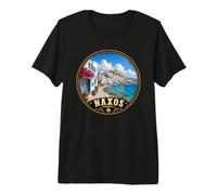 Naxos Greece Mediterranean Culture Design Premium T-Shirt