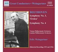 NAXOS - Symphonies Nos. 3 and 4 Weingarter Lpo Vpo - CD - G3z