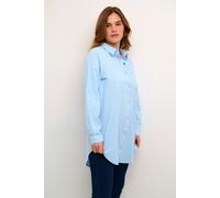 Naya Tunic Shirt Plain Kaffe Blue 10