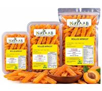 Nayaab Rolled Dried Apricots | Dried Fruit Snack 1kg | Delicious rolled dried apricots with a sweet, fruity flavour. Perfect for everyday snacking, sharing and fruit platters.