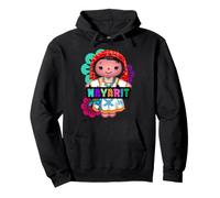 Nayarit México Mazahua Muñeca de Trapo María Otomí Pullover Hoodie