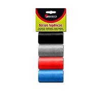 Nayeco Talco scented toilet bags, 16 rolls of 20 bags
