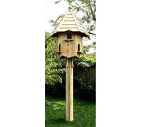 Nayland Natural Dovecotes Six Nest - Pressure Treated Timber Buttercup Farm Brown One Size