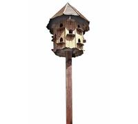 Nayland Natural Dovecotes Twenty Nest - Pressure Treated Timber Buttercup Farm Brown One Size