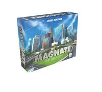 Naylor Games Magnate: The First City, strategy board game | English economic strategy game for 1-5 players, 60-120 min, ages 10+, with a modular city and 50 3D buildings