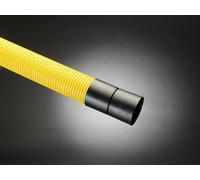 Naylor MetroDuct Twinwall Pipe - 94/110mm x 6m - Yellow