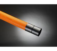 Naylor MetroDuct Twinwall S/L Pipe - 94/110mm x 6m - Orange