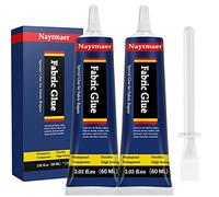 Nayrmaer Fabric Glue, Permanent Transparent Glue For Clothes Washable For All Fabrics, Cotton, Flannel, Denim, Leather, Polyester, Wrist Repair, 24 Hours Dry And Waterproofab
