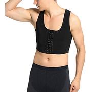NAYUKY Men Control Chest Shapers Bra Posture Corrector Back Support Compression Vest