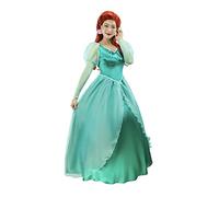 Naywig Mermaid Princess Dress Ariel Costume Halloween Party Cosplay Birthday Dress Up For Women-X-Large