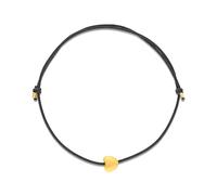 NAZ COLLECTION - Couple Heart Charm Bracelet w/Adjustable String - Friendship Bracelet, Kabbalah Protection Bracelet, Best Friend Birthday Gift, Amulet for Women Men Family Friends, One size, Silver