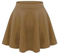 NAZ Fashion Kids Girls Childern School Summer High Waisted Flared Skater Skirt Age 5-13