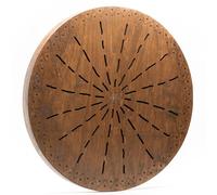 NAZAR DRUMS Waterfall Disk 20 inch Meditative Wooden Ocean Drum for Relaxing Sound Bath