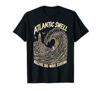 Nazare Big Wave Surfing Atlantic Swell T-Shirt