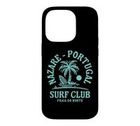 Nazare Portugal Surf Club Big Wave Surfing Praia do Norte Case for iPhone 14 Pro