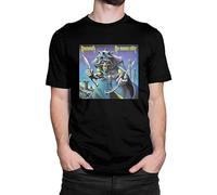 Nazareth Band No Mean City Men's Novelty T Shirt Classic Round Neck Short Sleeve T Shirt Black M