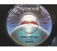 Nazareth - Nazareth Broken Down Angel 7" Mooncrest MOON1 EX 1972 there is stamp on side two label.
