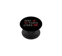 Nazca Lines Astronaut Peru Ancient Alien Design PopSockets Adhesive PopGrip