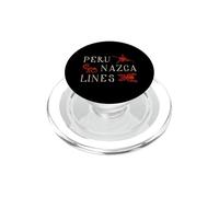 Nazca Lines Astronaut Peru Ancient Alien Design PopSockets PopGrip for MagSafe