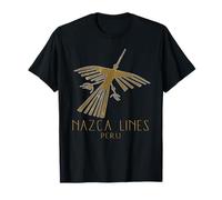 Nazca Lines Flying Condor Geoglyph Archaeology T-shirt T-Shirt