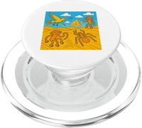 Nazca Lines Peru Geoglyphs Retro PopSockets PopGrip for MagSafe