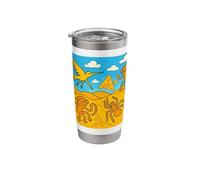 Nazca Lines Peru Geoglyphs Retro Stainless Steel Insulated Tumbler