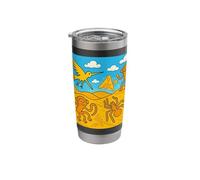Nazca Lines Peru Geoglyphs Retro Stainless Steel Insulated Tumbler