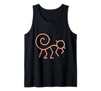 Nazca Lines Peru Geoglyphs Retro Tank Top