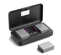NB-10L (1200mA) Multifunction Battery Charger Set (Including Two Batteries) Compatible with Canon G15, SX40HS, G16, SX50HS, G1X, SX60HS, G3X, PC1817, PC1518, PC1674, PC1680