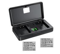NB-5L (1200mAh) Battery Charger (including tow Batteries) Compatible with CANON IXUS 850、860、870、800 IS、900、950、960、970、980、990 SX200、SD700 cameras
