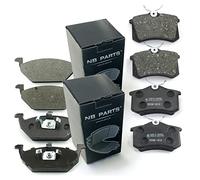 NB PARTS Front Rear Brake Pads for Audi A3 Seat Ibiza 4 5 Leon Skoda Fabia VW Golf Polo
