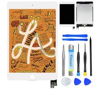 NB+ Touch Screen LCD iPad Mini 5 Replacement For Apple iPad Mini 2019 7.9" 5th Generation LCD Display Unit Digitizer Front Glass Panel with Tools (White)
