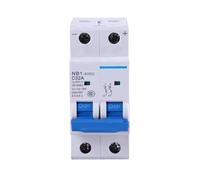 NB1-63DC DC MCB With Shunt Release Mini Circuit Breaker 2P DC500V DC1000V NB1 S9 AC SC 12V 24V 48V 220V Solar 1Pcs(Shunt AC 230V 400V,20A)