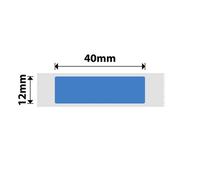 Nb130 - Niimbot - D11 / D101 / D110 / H1S - 12X40mm - 155 Blue Labels