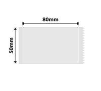Nb225 - Niimbot - B1 / B21 / B3S / B4 - 50X80mm - 95 Transparent Labels