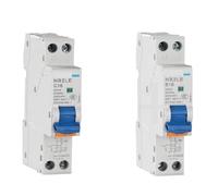 NB2LE B C Type A AC 1P+N Current Switch Circuit Breaker RCBO 30MA 20A-40A 1Pcs(Curve B-A,32A)