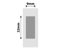 Nb395 - Niimbot - B18 / N1 - 9X22mm - 250 Silver Labels