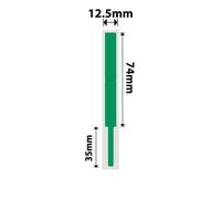 Nb406 - Niimbot - B18 / N1 - 12.5X109mm - 60 Green Cable Labels