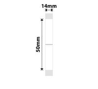 Nb407 - Niimbot - B18 / N1 - 14X50mm - 125 White Index Labels