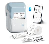 Nb493 - Niimbot - B1 - Portable Thermal Label Bluetooth Printer In ree White Label (50X30mm)