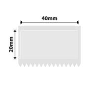 Nb544 - Niimbot - K2 / K3 - 40X20mm - 1,300 Transparent Labels